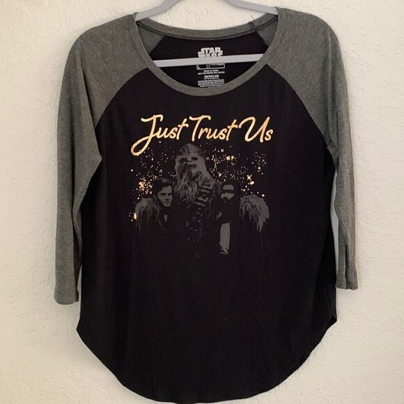 Star Wars “Just Trust Us” Top. Size L - Picture 1 of 6